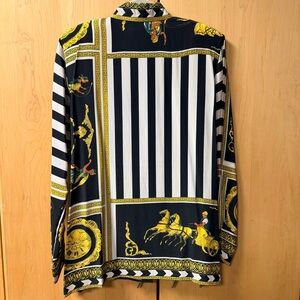 90s Paolo santini silk blouse